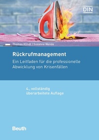 Abbildung von: Rückrufmanagement - DIN Media