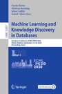 Cover: Machine Learning and Knowledge Discovery in Databases - Springer