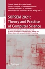 Cover: SOFSEM 2021: Theory and Practice of Computer Science - Springer