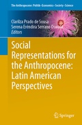 Cover: Social Representations for the Anthropocene: Latin American Perspectives - Springer