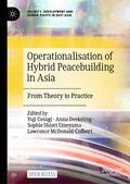 Cover: Operationalisation of Hybrid Peacebuilding in Asia - Palgrave Macmillan