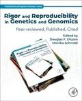 Cover: Rigor and Reproducibility in Genetics and Genomics - Academic Press