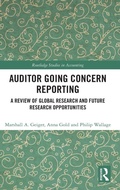 Cover: Auditor Going Concern Reporting - Routledge