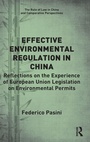Cover: Effective Environmental Regulation in China - Routledge