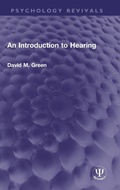 Cover: An Introduction to Hearing - Routledge