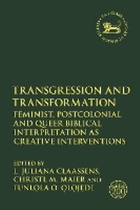 Enlarge image Cover: Transgression and Transformation - T.& T.Clark Ltd