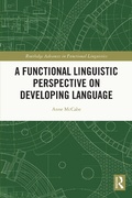 Cover: A Functional Linguistic Perspective on Developing Language - Routledge