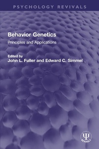 Enlarge image Cover: Behavior Genetics - Routledge
