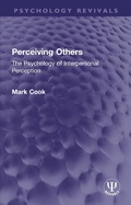 Cover: Perceiving Others - Routledge