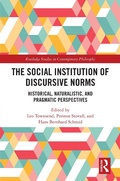 Cover: The Social Institution of Discursive Norms - Routledge