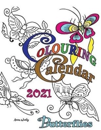 Abbildung von: Colouring Calendar 2021 Butterflies - Gumdrop Press