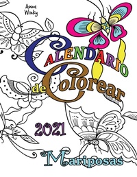 Abbildung von: Calendario de Colorear 2021 Mariposas - Gumdrop Press