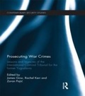 Cover: Prosecuting War Crimes - Routledge