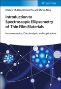 Cover: Introduction to Spectroscopic Ellipsometry of Thin Film Materials - Wiley-VCH
