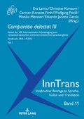 Cover: Comparatio delectat III, Teil 1 - Peter Lang Verlag