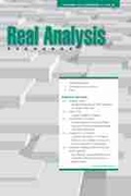 Cover: Real Analysis Exchange 43, No. 2 - Michigan State University Press