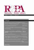 Cover: Rhetoric & Public Affairs 21, No. 4 - Michigan State University Press