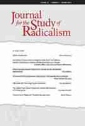 Cover: Journal for the Study of Radicalism 14, No. 1 - Michigan State University Press