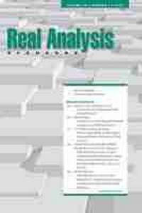 Abbildung von: Real Analysis Exchange 45, No. 2 - Michigan State University Press