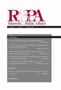 Cover: Rhetoric & Public Affairs 23, No. 2 - Michigan State University Press