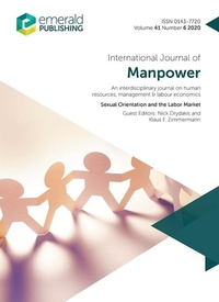 Enlarge image Cover: Sexual Orientation and the Labor Market - Emerald Publishing Limited