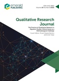 Cover: Practice of Qualitative Research in Migration Studies - Emerald Publishing Limited