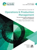 Cover: use of social media in operations and supply chain management - Emerald Publishing Limited
