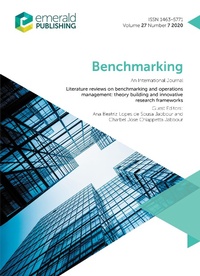 Enlarge image Cover: Literature Reviews on Benchmarking and Operations Management - Emerald Publishing Limited