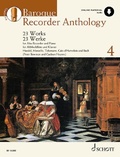 Cover: Baroque Recorder Anthology: 4 - Schott Music Ltd