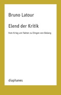 Cover: Elend der Kritik - Diaphanes