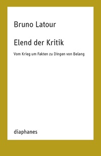 Abbildung von: Elend der Kritik - Diaphanes