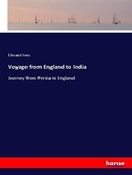 Cover: Voyage from England to India - Hansebooks