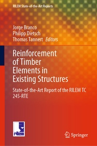 Enlarge image Cover: Reinforcement of Timber Elements in Existing Structures - Springer