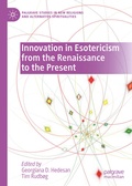 Cover: Innovation in Esotericism from the Renaissance to the Present - Palgrave Macmillan