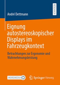 Abbildung von: Eignung autostereoskopischer Displays im Fahrzeugkontext - Springer Vieweg