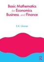Cover: Basic Mathematics for Economics, Business and Finance - Routledge