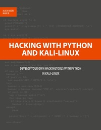 Enlarge image Cover: Hacking with Python and Kali-Linux - BoD - Books on Demand