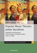 Cover: Popular Music Theatre under Socialism - Waxmann