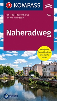 Abbildung von: KOMPASS Fahrrad-Tourenkarte Naheradweg 1:50.000 - KOMPASS-Karten