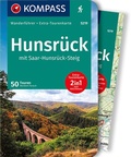 Cover: KOMPASS Wanderf&uuml;hrer Hunsr&uuml;ck mit Saar-Hunsr&uuml;ck-Steig, 50 Touren - KOMPASS-Karten