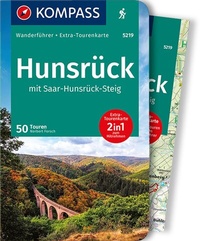 Abbildung von: KOMPASS Wanderführer Hunsrück mit Saar-Hunsrück-Steig, 50 Touren - KOMPASS-Karten
