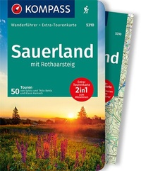 Abbildung von: KOMPASS Wanderführer Sauerland mit Rothaarsteig, 50 Touren - KOMPASS-Karten
