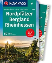 Abbildung von: KOMPASS Wanderführer Nordpfälzer Bergland, Rheinhessen, 50 Touren mit Extra-Tourenkarte - KOMPASS-Karten