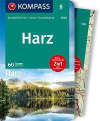 Abbildung von: KOMPASS Wanderführer Harz, 60 Touren - KOMPASS-Karten