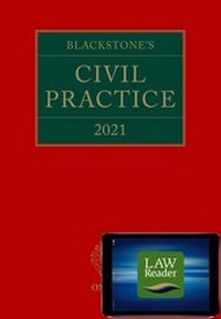 Abbildung von: Blackstone's Civil Practice 2021: Digital Pack - Oxford University Press