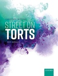 Cover: Street on Torts - Oxford University Press