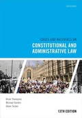 Cover: Cases and Materials on Constitutional and Administrative Law - Oxford University Press