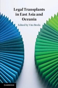 Cover: Legal Transplants in East Asia and Oceania - Cambridge University Press