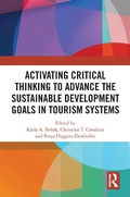Cover: Activating Critical Thinking to Advance the Sustainable Development Goals in Tourism Systems - Routledge
