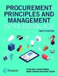 Enlarge image Cover: Procurement Principles and Management in the Digital Age - Pearson Education Limited